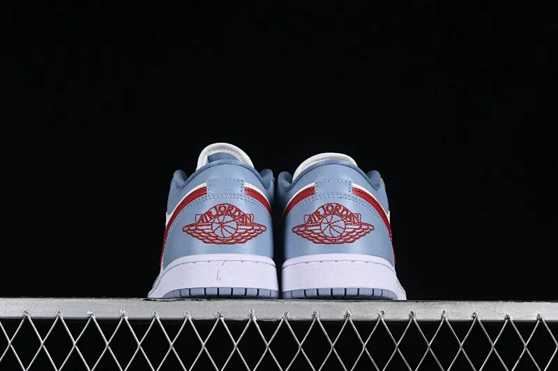 All categories Air Jordan Jordan series basketball shoes Air Jordan 1 Low G version pure original Air Jordan 1 Low AJ1 Joe 1 white blue red toe low-top cultural casual sneakers DC0774-164